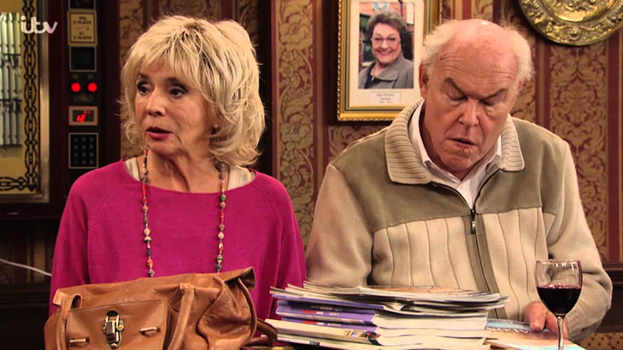 Coronation Street - Eva Tries To Work At The Rovers