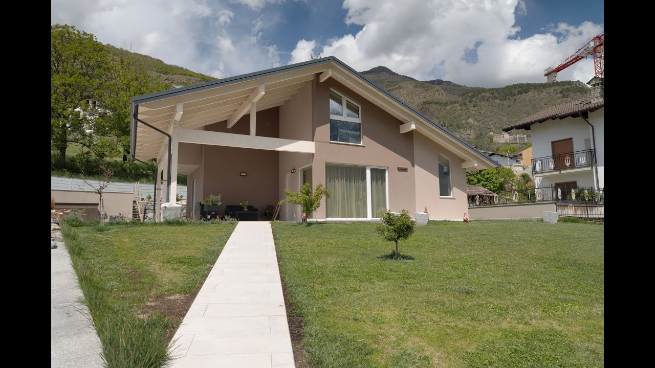 Una biocasa che permette di rispettare l'ambiente e ridurre i consumi ad Aosta