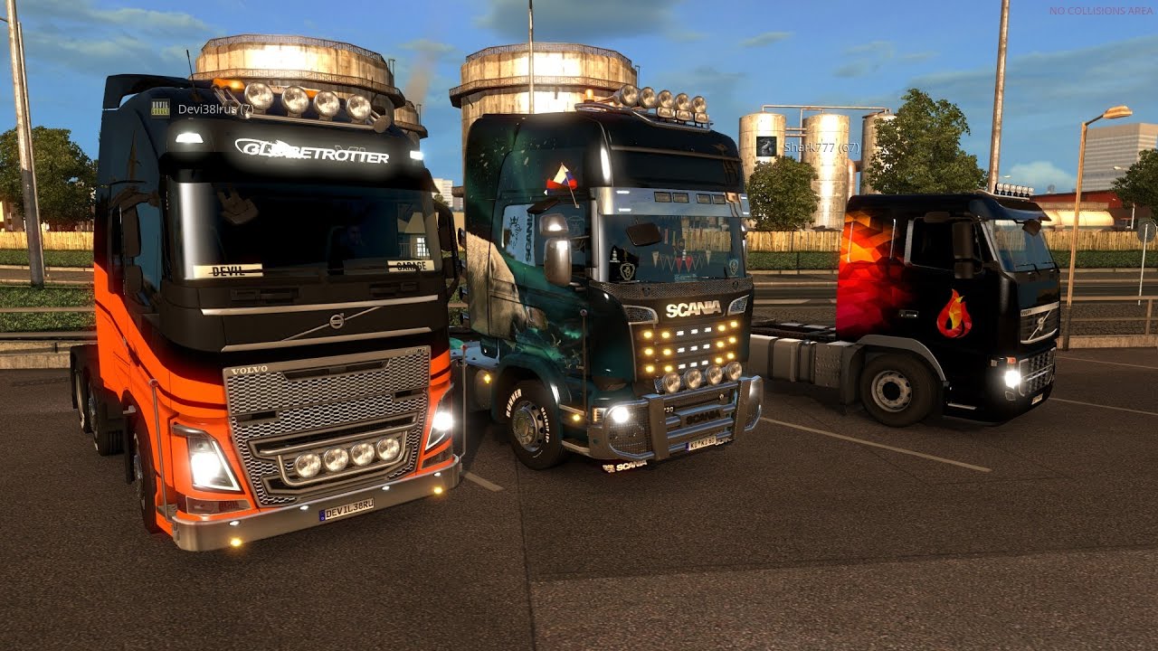 Euro Truck Simulator-2 (Покатушка-1)