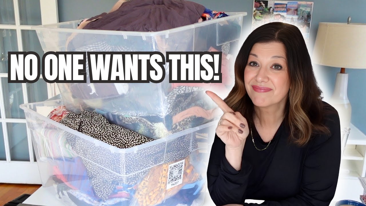 The Harsh Truth about My Old Inventory & How I'm FINALLY letting GO! Poshmark Reseller Confession