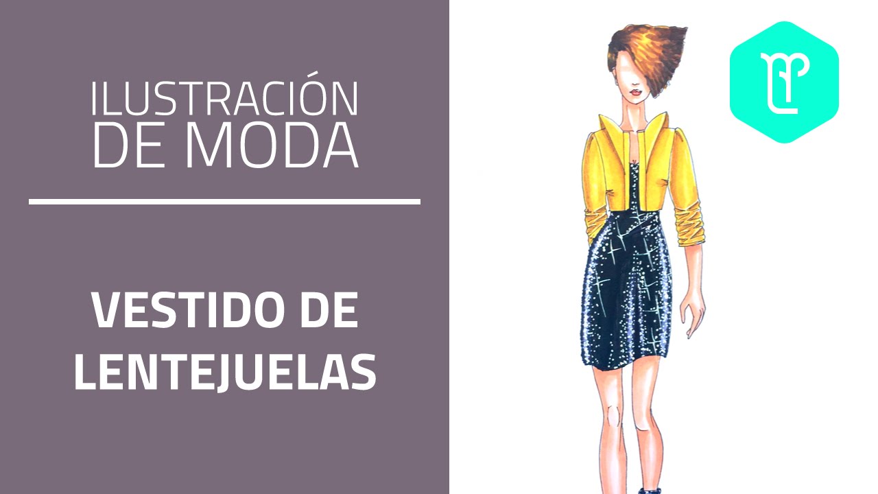 Cómo colorear un vestido de lentejuelas paso a paso: tinta y esmalte