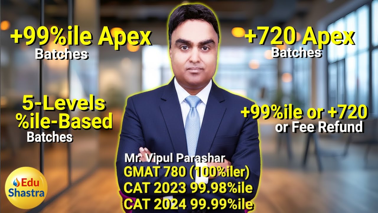 GMAT Prep: Hyper-Personalised Apex Batches for 720+ Score