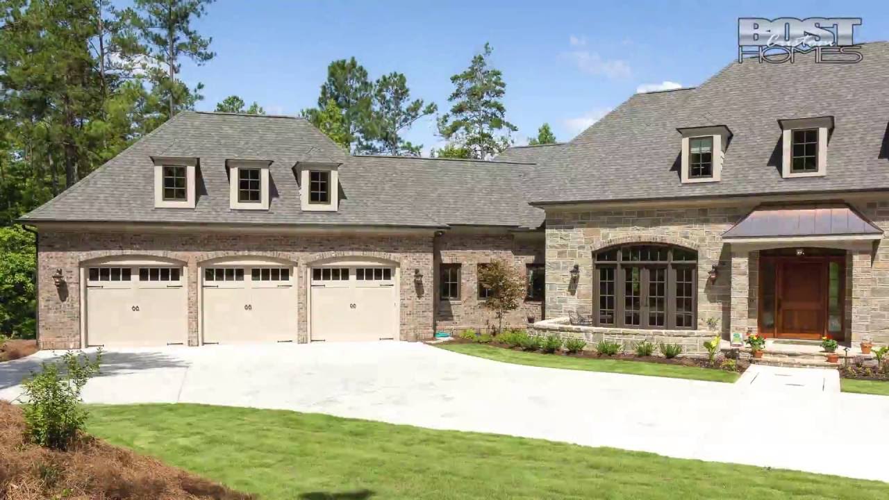 Bost Custom Homes -  Lake Front French Country Estate
