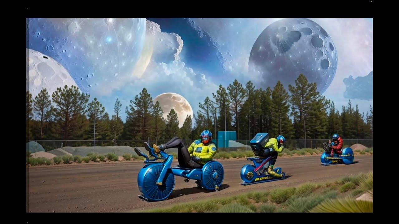 BHPC Hull 2024 Recumbent bikes, velomobiles and streamliners racing in the cold north of England.