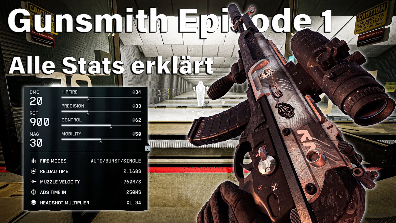 ALLE Waffen Stats erklärt - Gunsmith EP1 Kord 6P67 - Battlefield 6