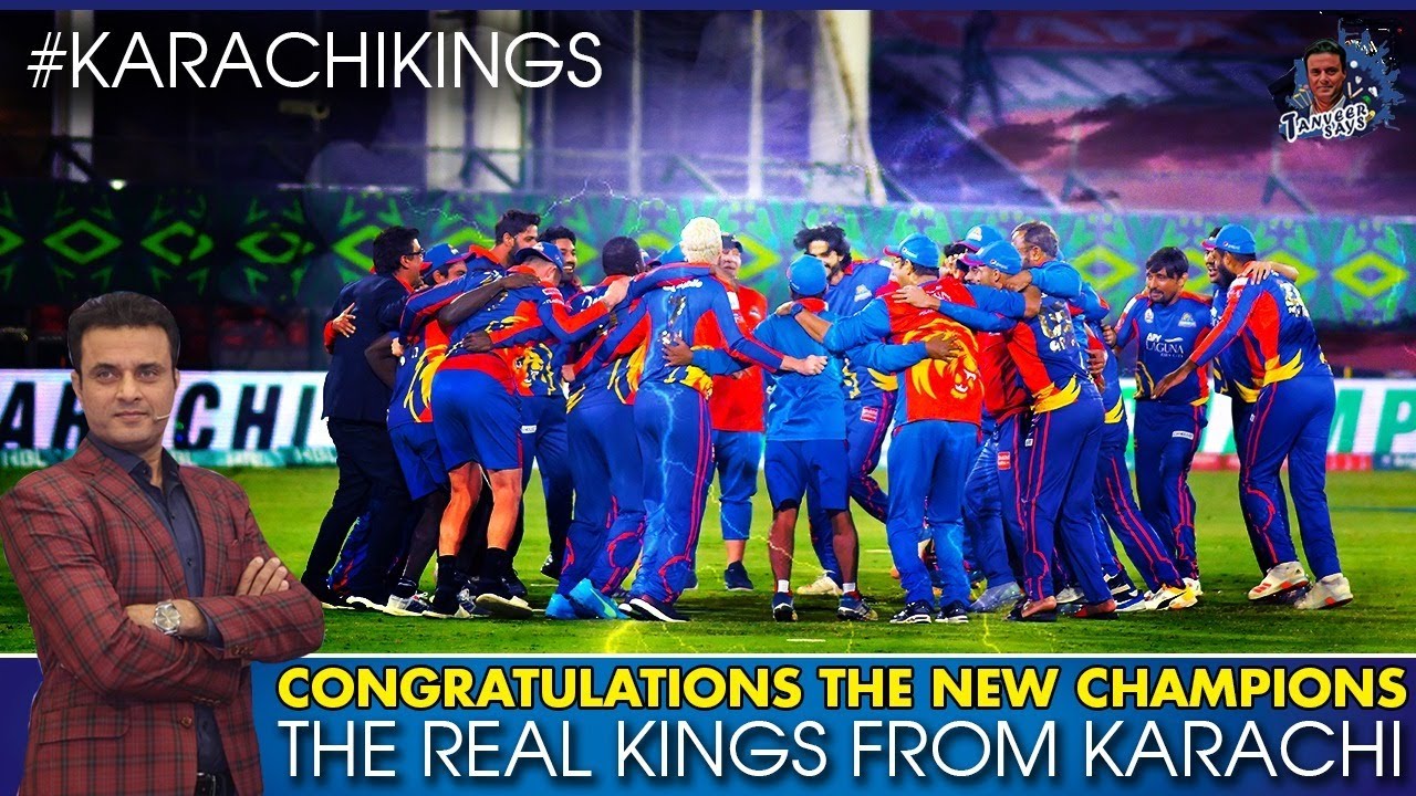 Congrats The New PSL Champions | The Real Kings From Karachi | Tanveer Says