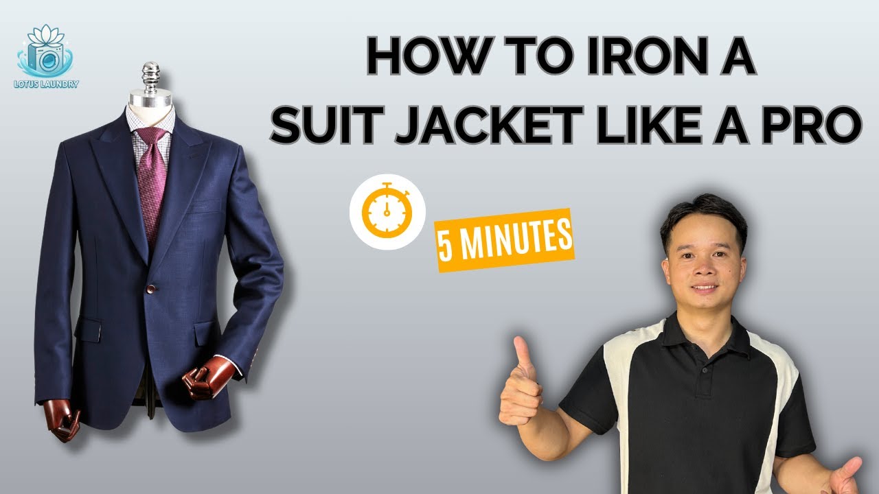 How to Iron a Suit Jacket Like a Pro – Step-by-Step Guide