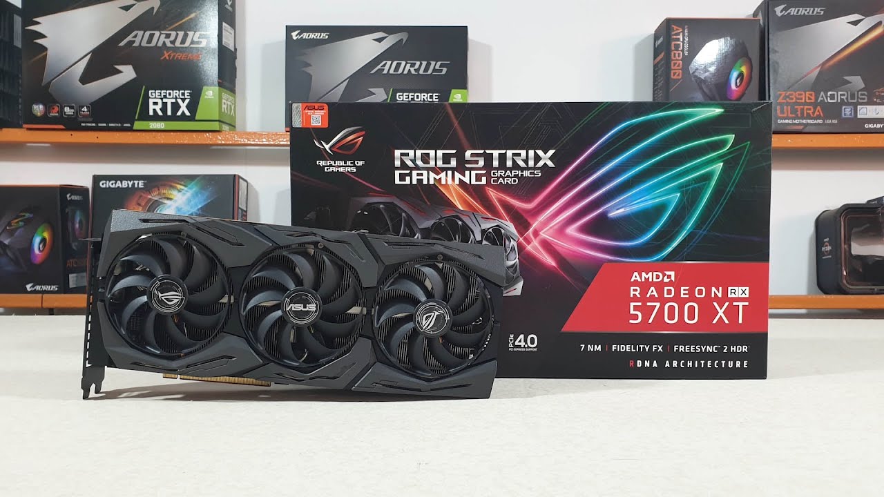 ASUS ROG Strix AMD Radeon RX 5700XT [Unboxing]
