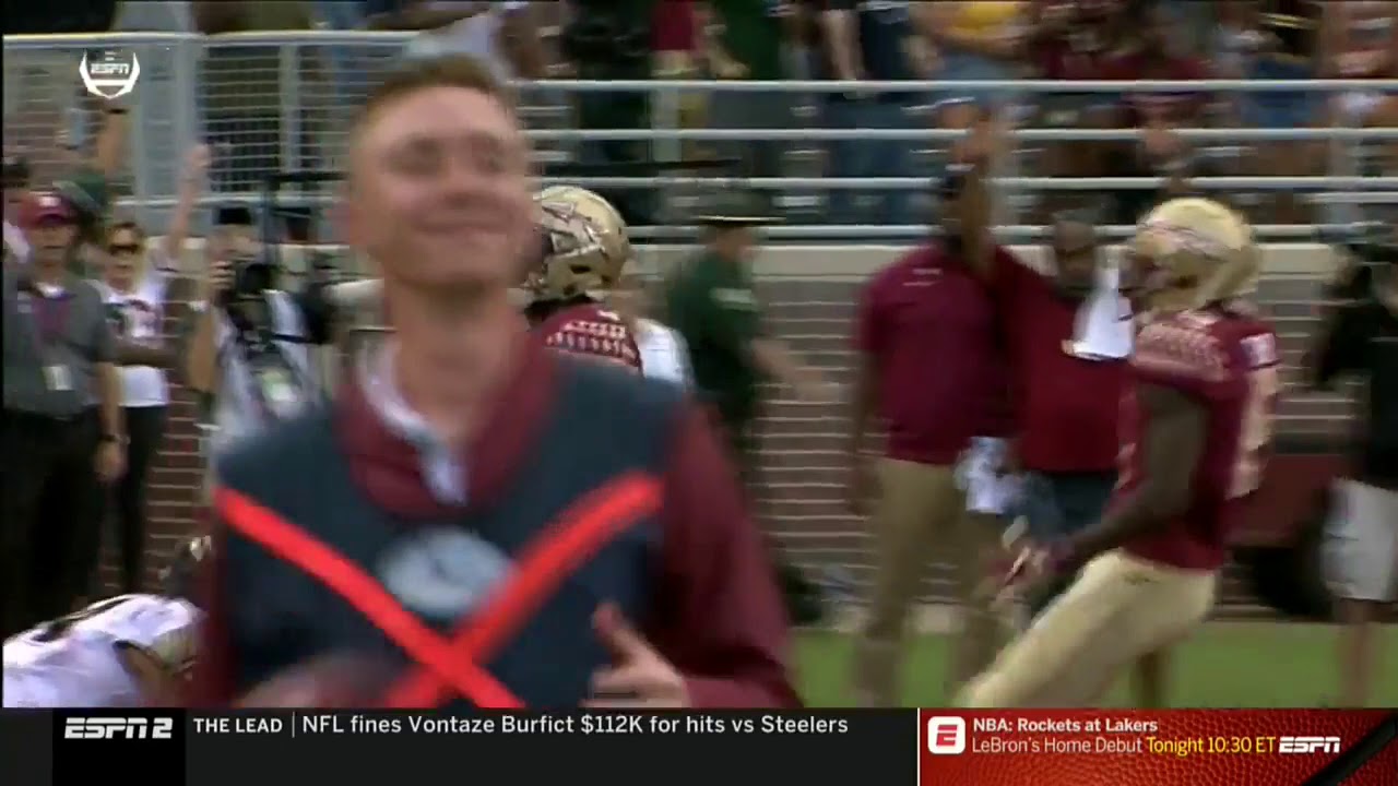 Cam Akers (FSU RB #3) vs Wake Forest 2018