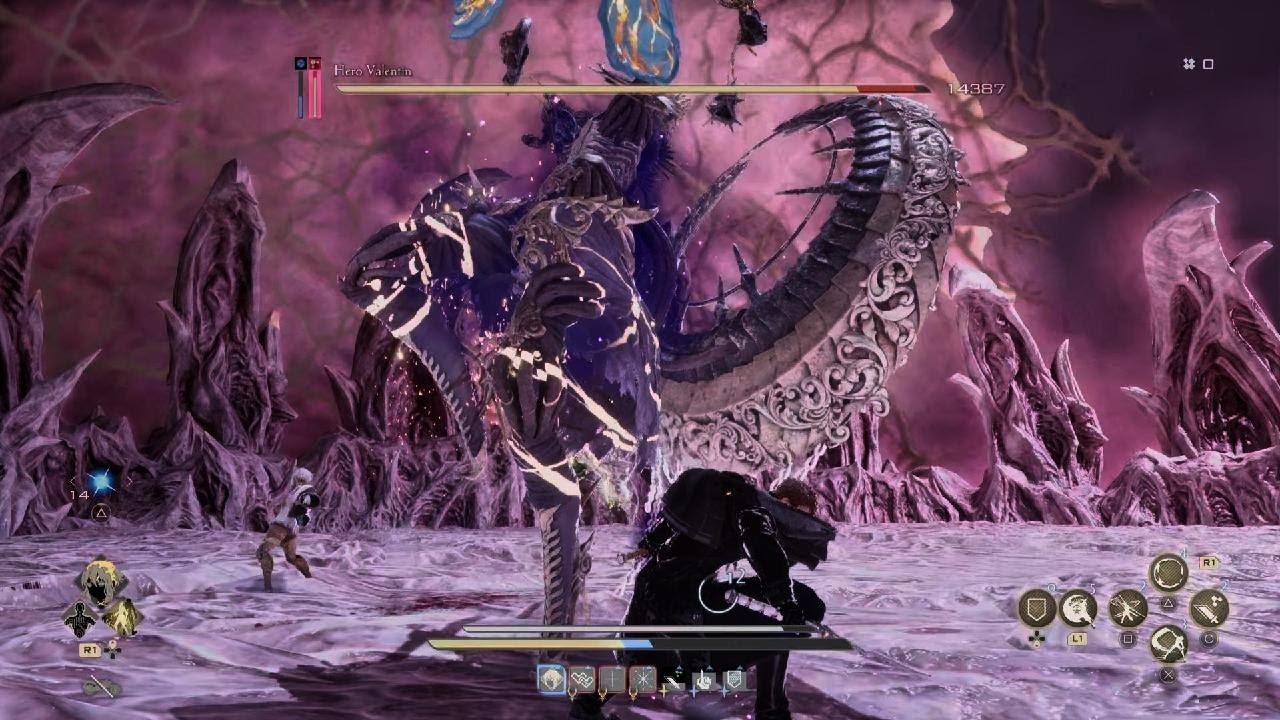 Vs hero Valentin(final boss-newgame 0)