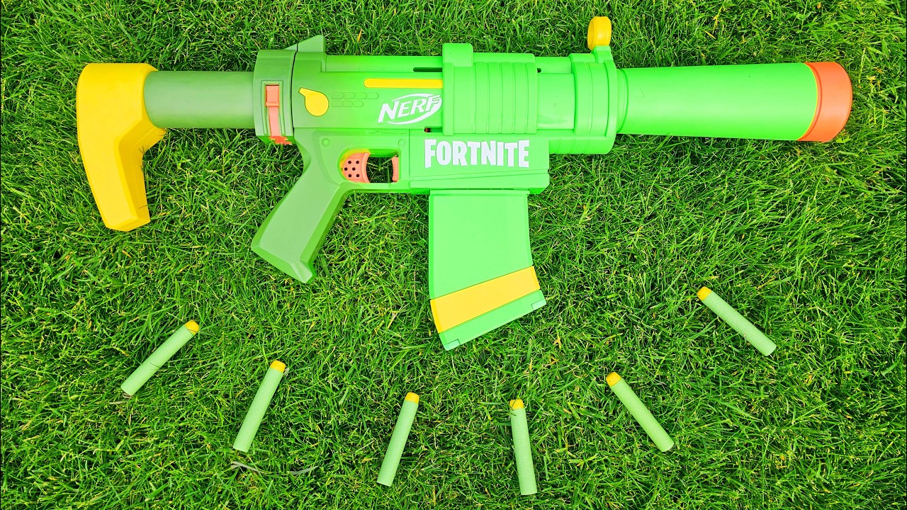 Nerf Fortnite SMG Zesty (Unboxing)