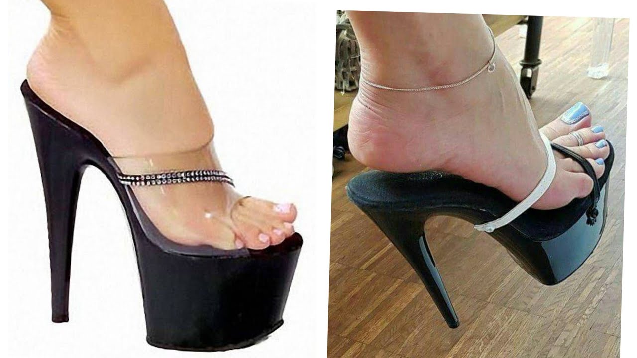 New and fabulous collection of platform high heel mule sandals for ladies #platformmules #muleshoes