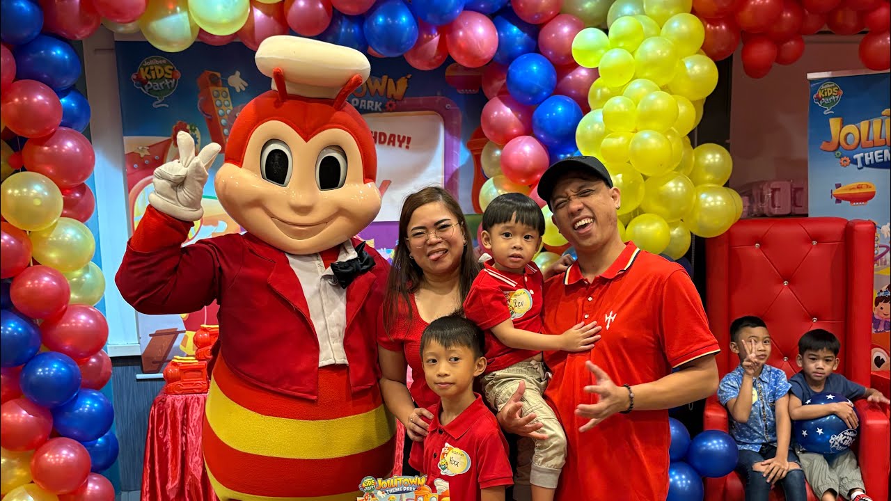 Zev turns four at Jolibee