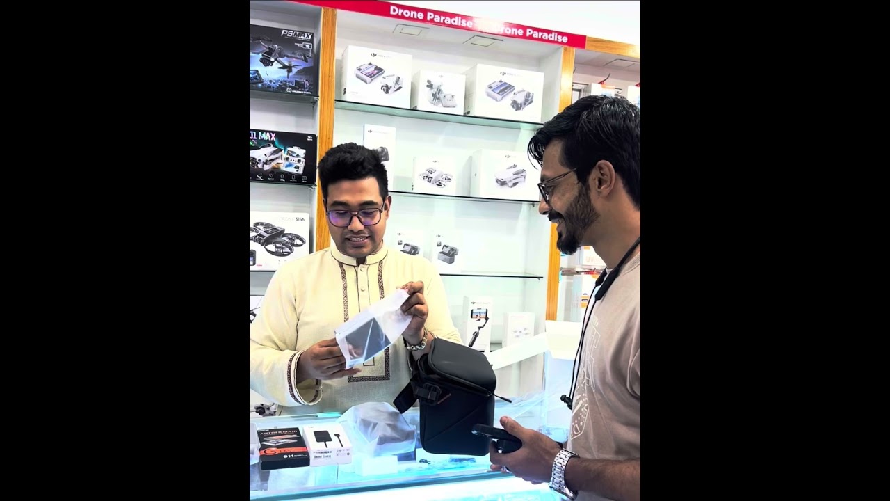 Dji Mini 5pro fly more combo plus পাচ্ছেন ১০ হাজার টাকা কমে।Drone paradise।যমুনা ফিউচার পার্ক।