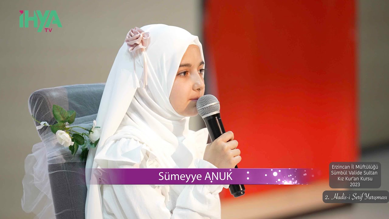Sümbül Valide Sultan Kız Kur'an Kursu 2023 2. Hadis Yarışması 