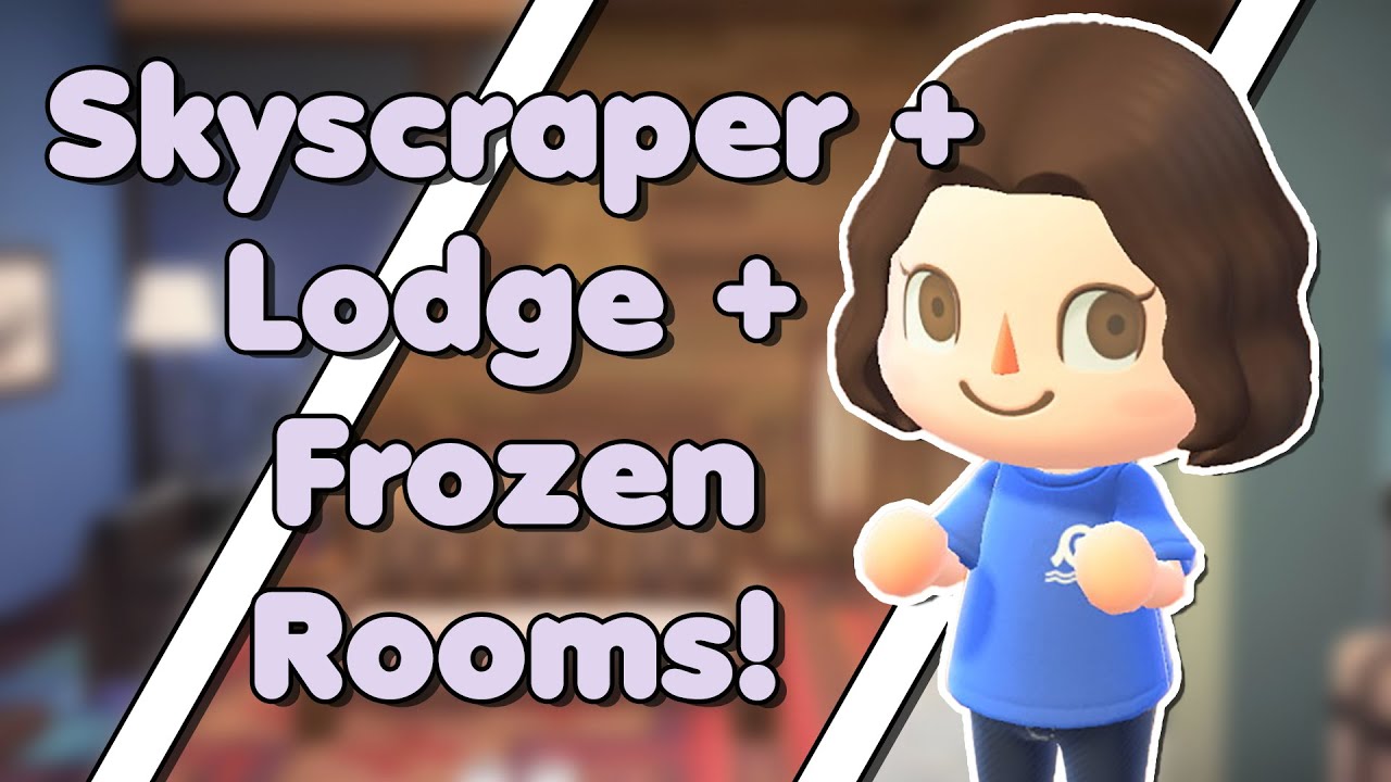 Designing SKYSCRAPER, LODGE, and FROZEN rooms at Fawn's resort!