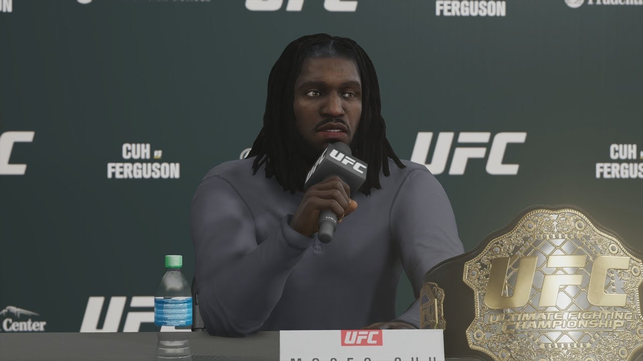 UFC 3 GOAT Career Mode - Moses vs Tony Ferguson! EA Sports UFC 3 Gameplay PS4