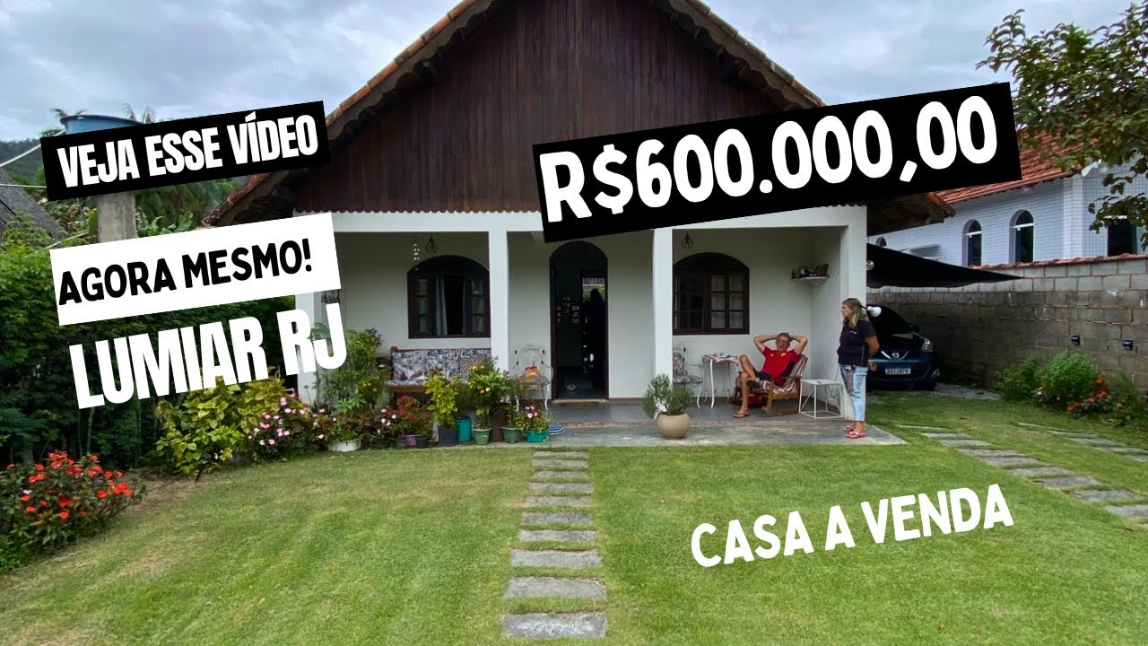 Casa a venda no centro de Lumiar-RJ sua casa na Serra