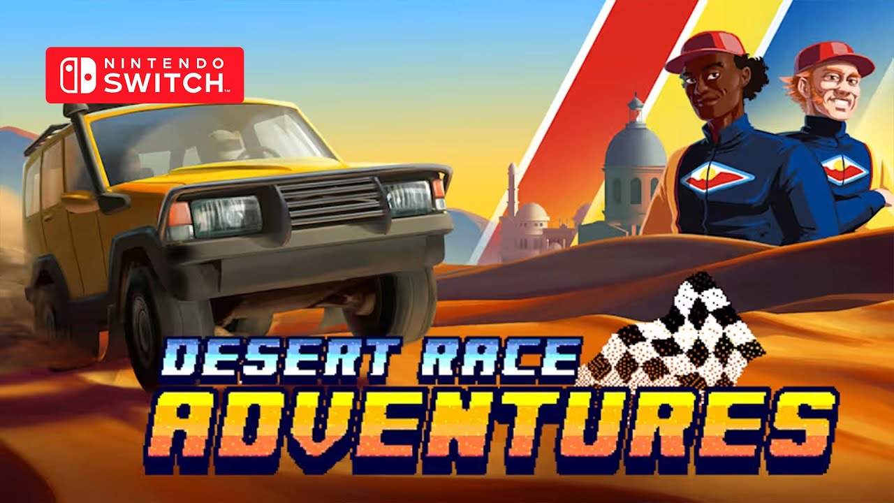 Desert Race Adventures &ndash; Nintendo Switch Gameplay