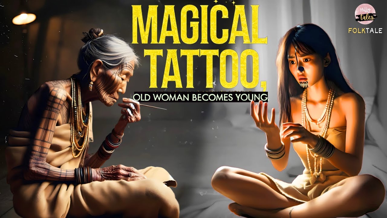 The Magical Tattoo that made the old woman young- Northeast folktale | India | hilly tales