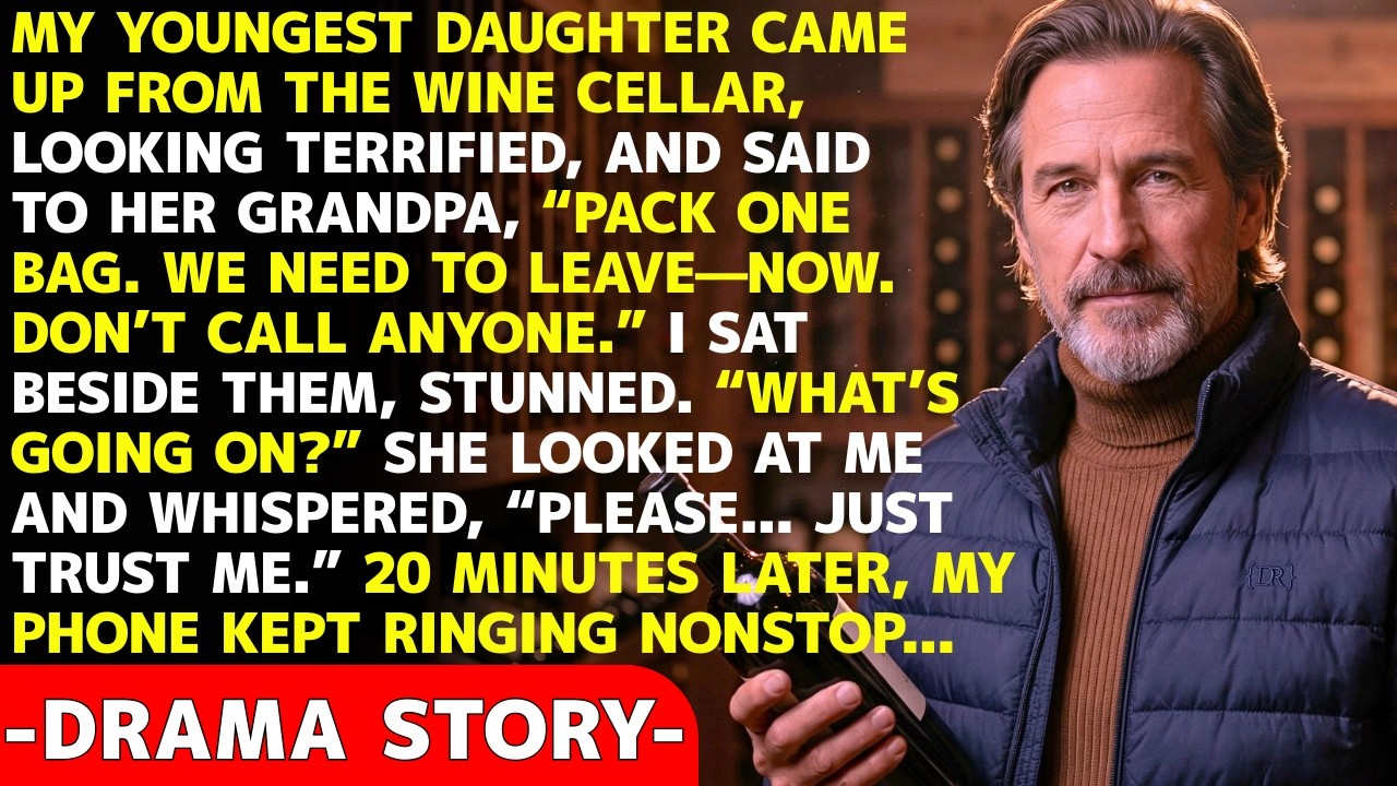 “Grandpa—We Have To Leave. NOW!” My Little Daughter Told Her Grandpa… Then My Phone Blew Up.