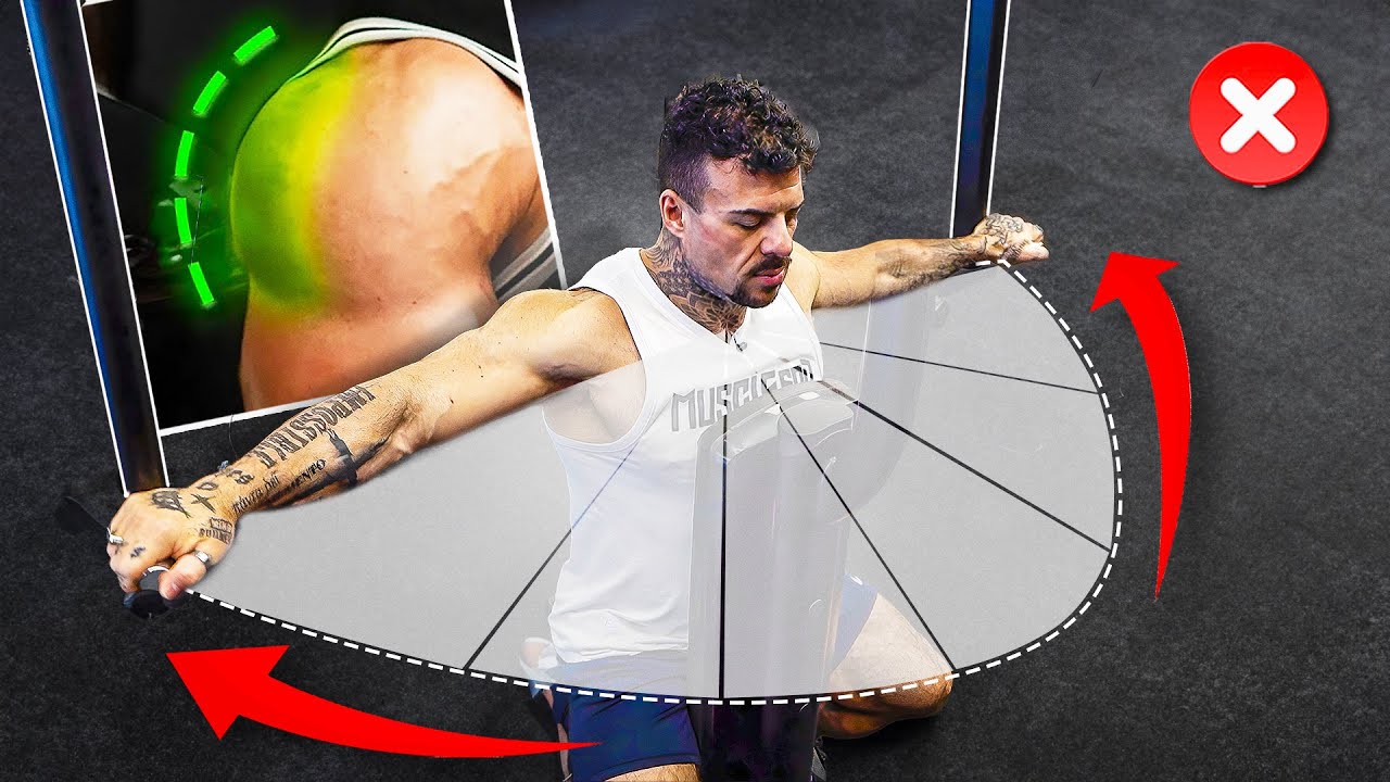 Como Fazer o CRUCIFIXO INVERTIDO Para Crescer o Posterior Do Ombro