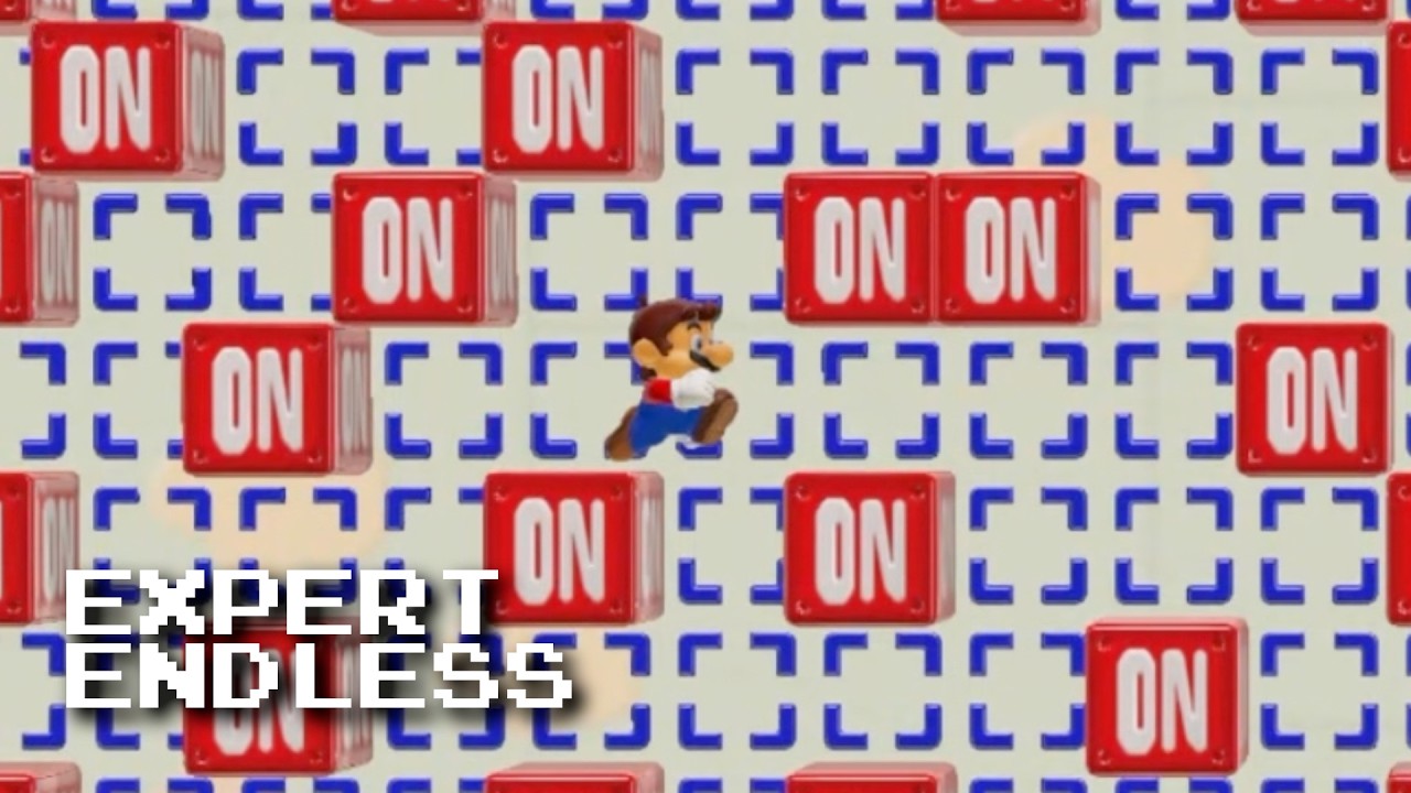 Expert Endless: Mazes Have You Feeling Blue? (Mario Maker 2, Switch 2)