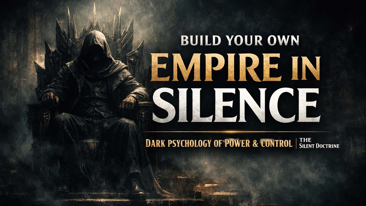Build Your Own Empire in Silence | Dark Psychology of Power & Control | The Silent Doctrine