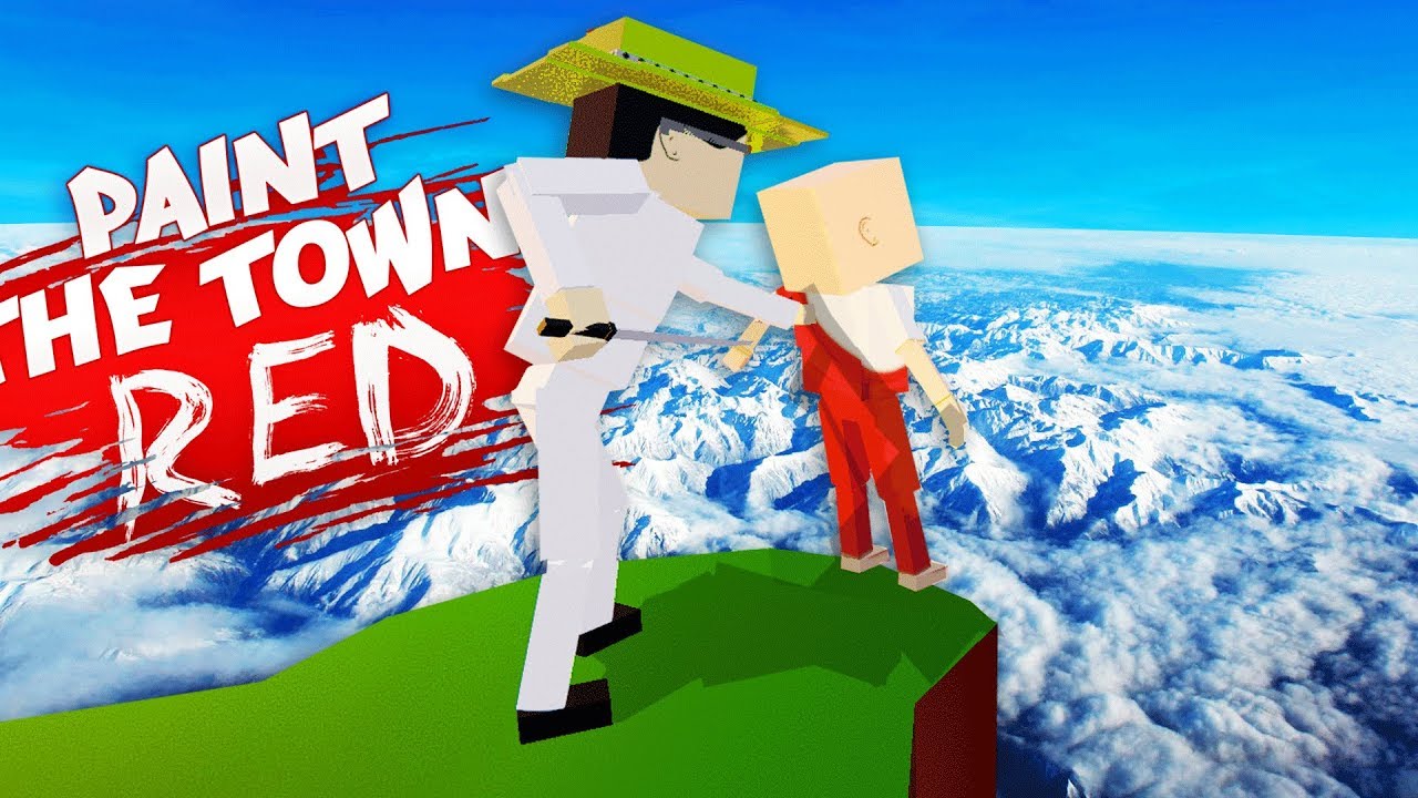 SKY HIGH SPARTA KICK (Best Workshop Creations - Paint The Town Red Gameplay)