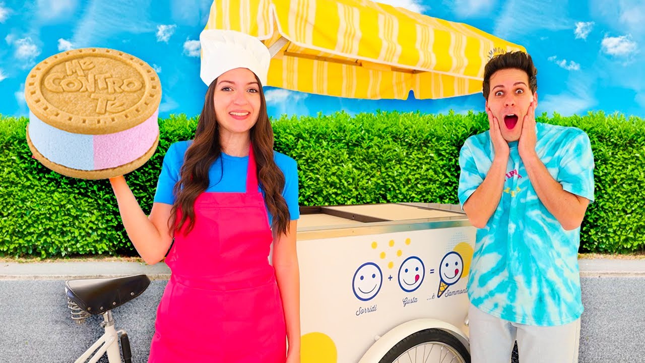 LAVORIAMO IN UNA GELATERIA PER 24 ORE!!