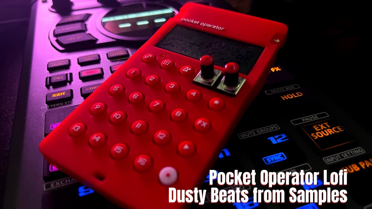 PO33 Lofi Beatmaking: Building a Dusty Beat Sampling Synths and Drums from an iPhone
