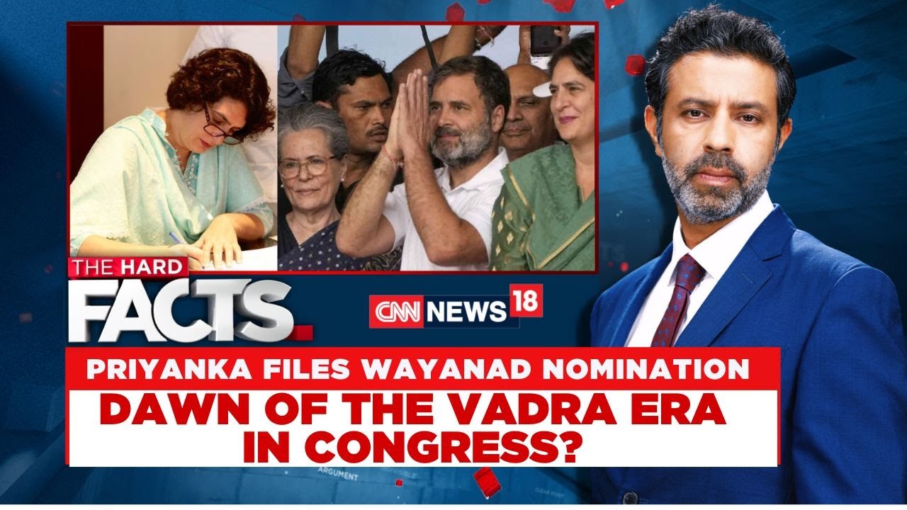 What Does Priyanka Vadra’s Wayanad Debut Mean For Congress | Hard Facts With Rahul Shivshankar