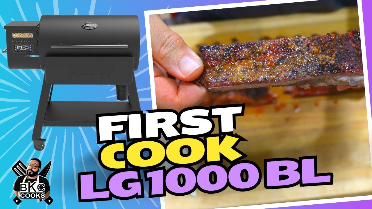 Smoked Ribs On A Pellet Grill | My First Cook On The Louisiana Grills 1000 Black Label Pellet Grill