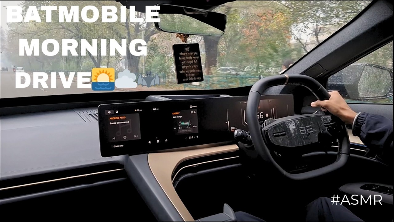 Mahindra BE 6 ASMR Drive | Foggy Winter Morning EV Experience