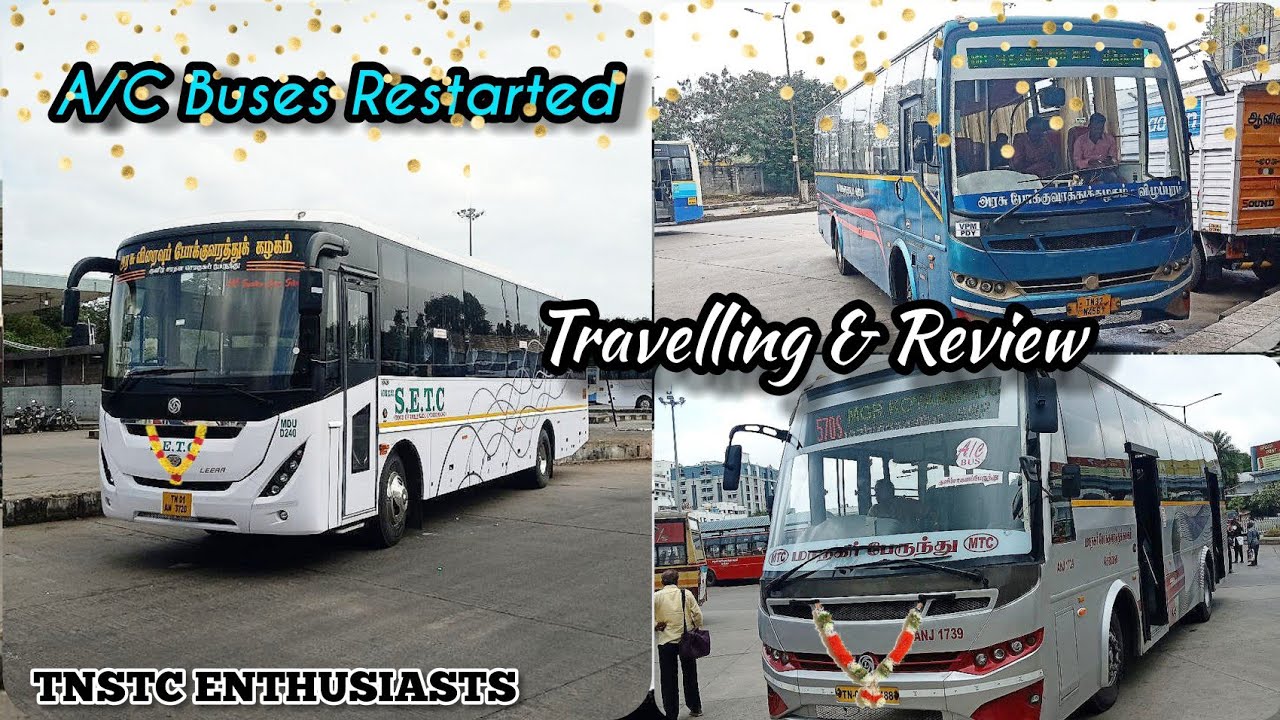 A/C Services❄️Restarted!!🤩 MTC,TNSTC,SETC🚌 Travel & Review|TNSTC ENTHUSIASTS🚍|