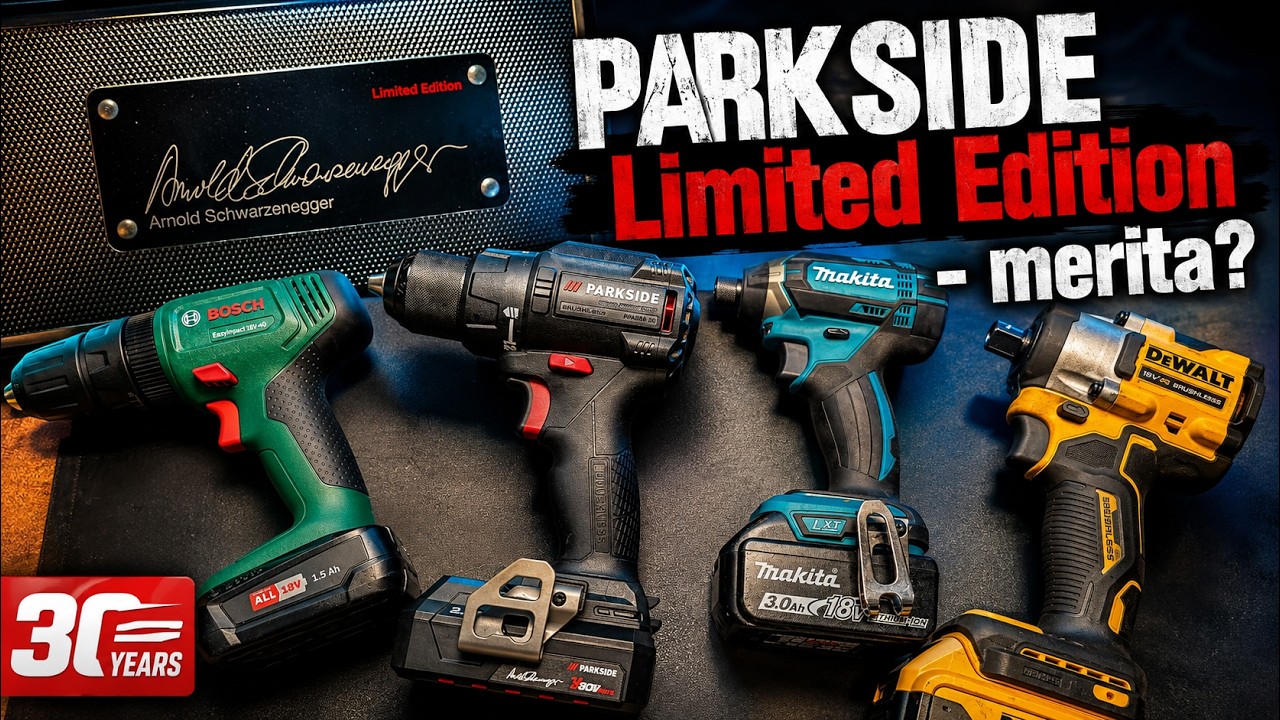 😏Parkside Limited Edition merită?💪L-am demontat!