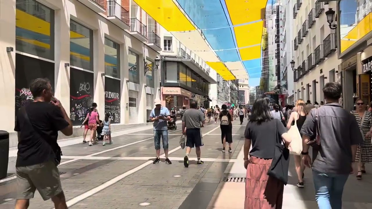 Recorriendo las calles de Madrid ( Espa&ntilde;a) Junio 2025