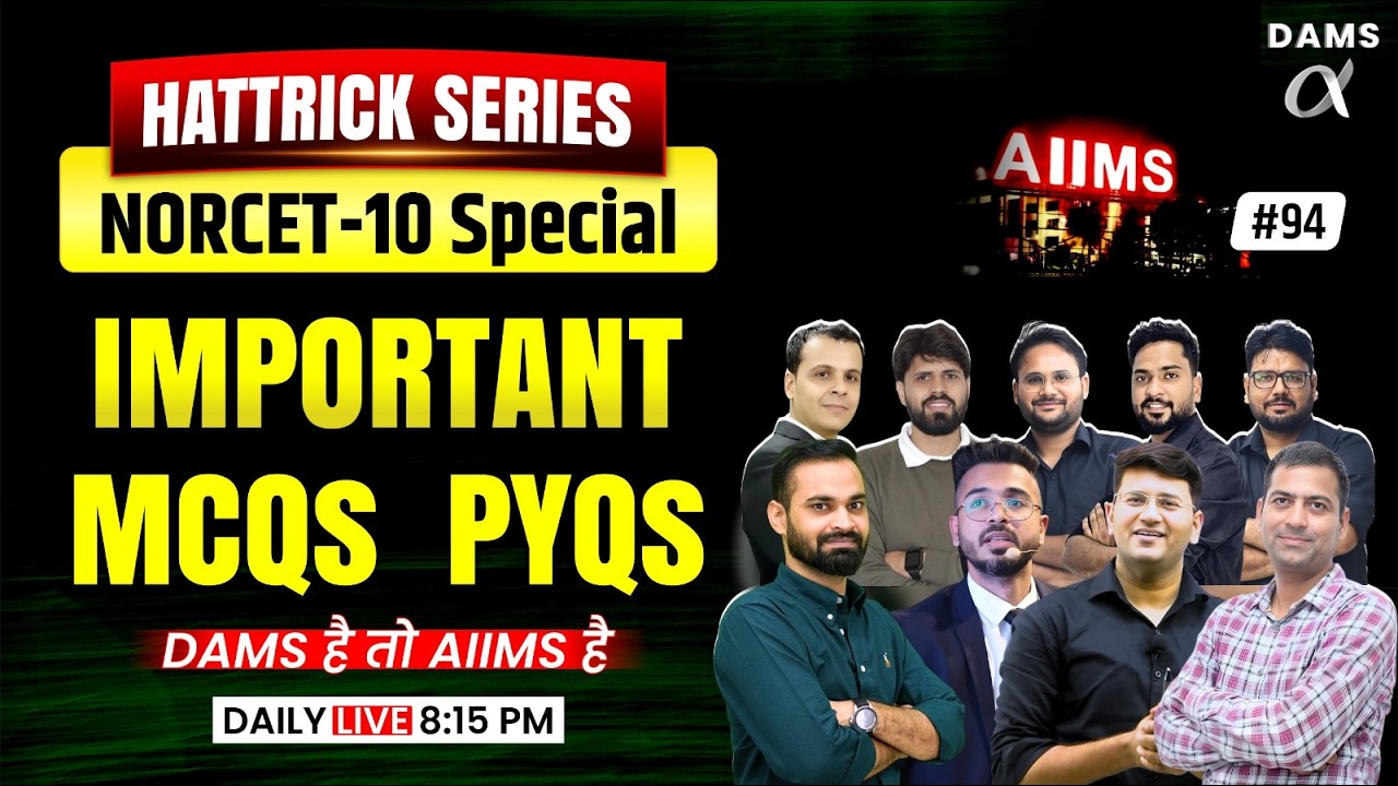 Hattrick #94 RRB Special High-Yield MCQs Session by AWG Sir