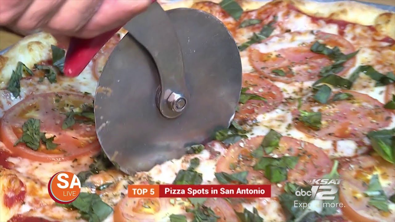 TOP 5 PIZZA JOINTS IN SAN ANTONIO | MAY 2018 | SA LIVE | KSAT 12 NEWS | ELDER EATS