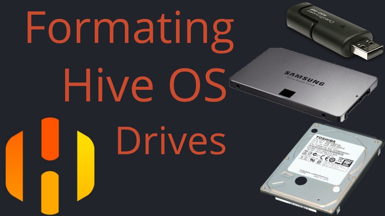 How to format/clean Hive OS drives