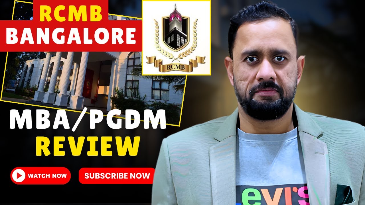 RCM Bangalore Honest Review 2026 | MBA vs PGDM, Fees, Placements & Reality