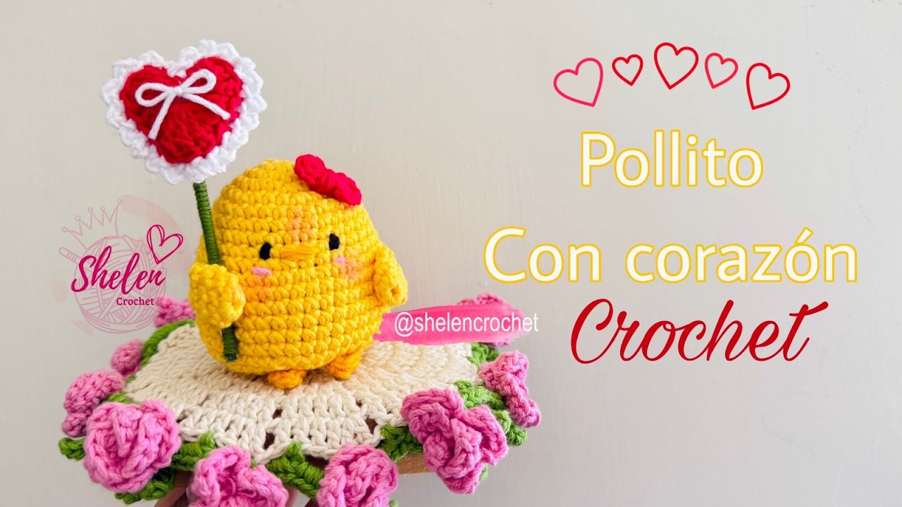 Pollito a Crochet 🐥 | Tutorial Paso a Paso Amigurumi