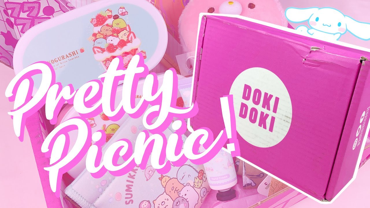 🍃🍓LET'S ENJOY A PRETTY PICNIC! | Doki Doki Crate March 2022 ♡