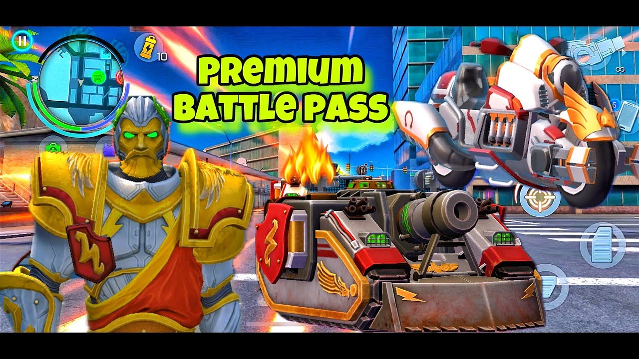 Review Centurion Lvl. 10 & Battle Pass 42 Items | Gangstar Vegas #gangstervegas #gameswithnature