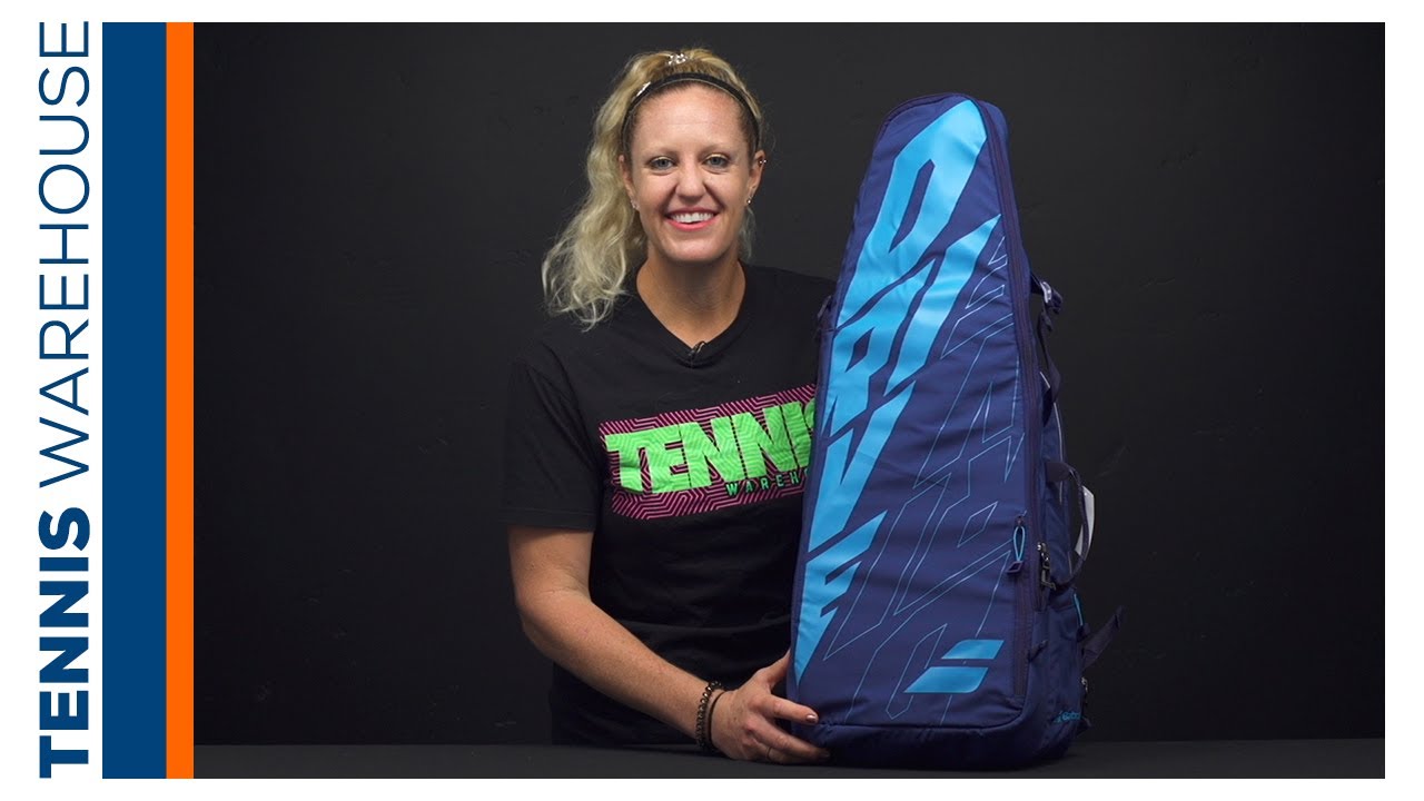 Closer look at the Babolat Pure Drive 3 Pack Tennis Backpack! (2020)