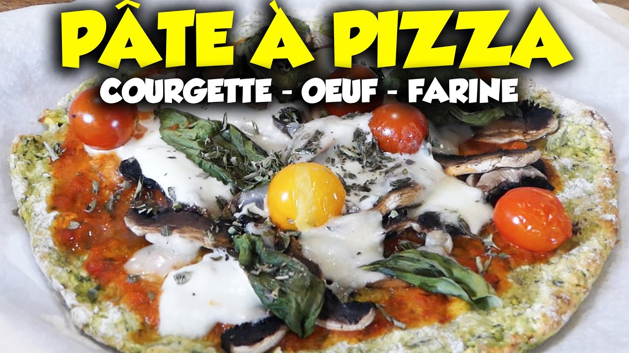 Je teste la PÂTE à PIZZA avec de la COURGETTE !!