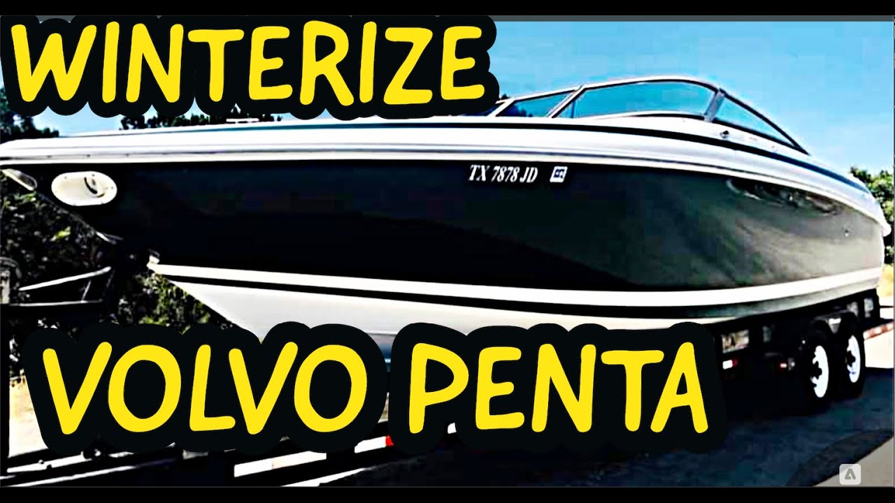 Пошаговый процесс подготовки лодки к зиме V8 Volvo Penta или Mercruiser — защита от замерзания