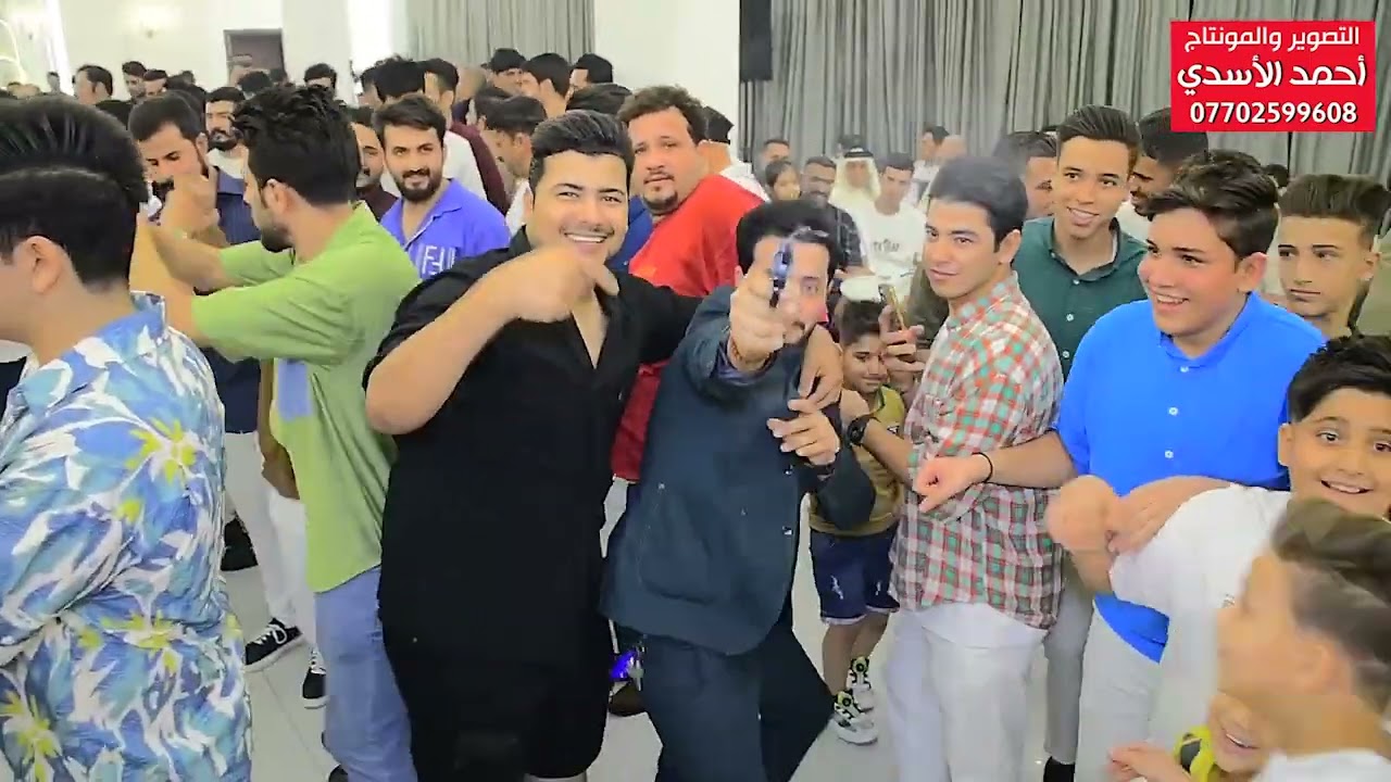 حفل زفاف عباس الساعدي  بحضور مجموعه من الفنانين العراق  مبروك شكر موصول من الاخ ابو عبد الى المعرس