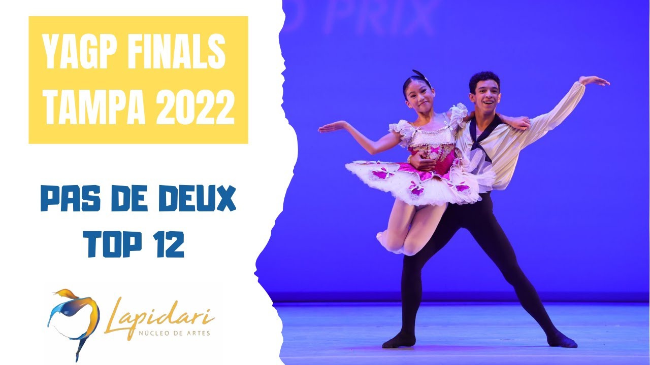 SOPHIA YAMAZAKI & JOÃO MASSEI - Pas de Deux de Harlequinade - Top 12 YAGP Finals Tampa 2022