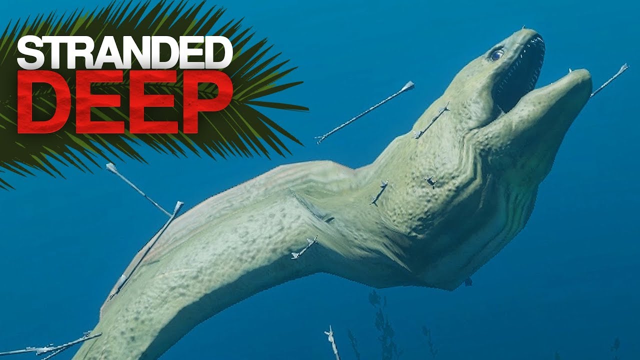 GIANT EEL BOSS FIGHT! Stranded Deep S2 Episode 22
